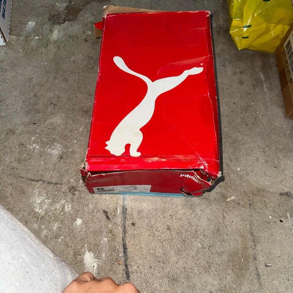 Puma White Sneakers with Colorful Accents - Picture 5 of 6